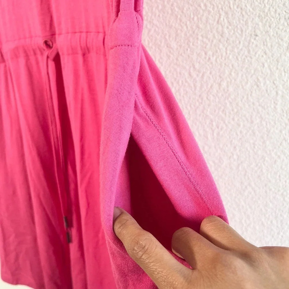 New Sweaty Betty Pink Take it Easy Drop Waist Dress Medium - Picture 5 of 8